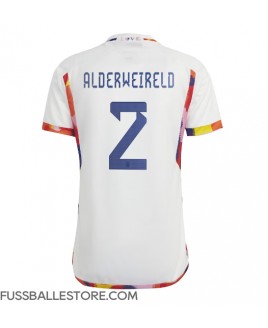 Günstige Belgien Toby Alderweireld #2 Auswärtstrikot WM 2022 Kurzarm